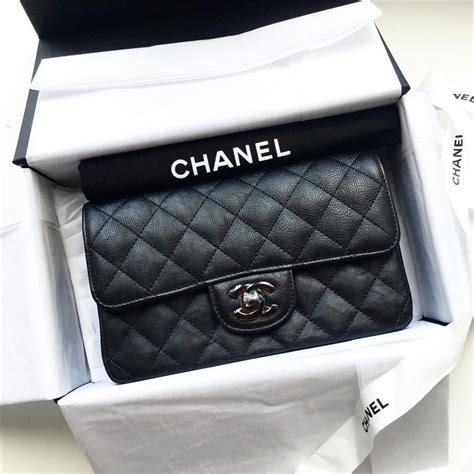 chanel small black bag price.